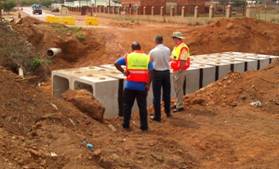 Inspection of precast culverts for major stormwater system