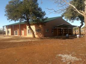 Nkomazi Community Hall & Child Care Centre at practical completion