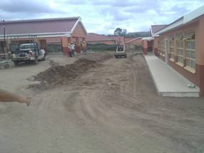 Catherine Booth TB Facility during construction